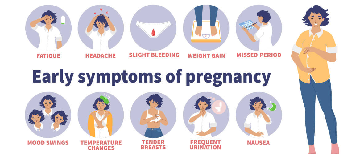 pregnancy symptoms 1