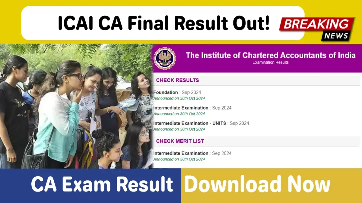 ICAI Result 2024